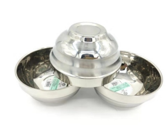 高升雙層碗 不銹鋼雙層隔熱碗 雙層不銹鋼碗(QQ)